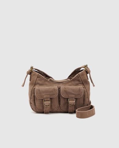  URBAN REVIVO - Túi đeo vai nữ hình thang 