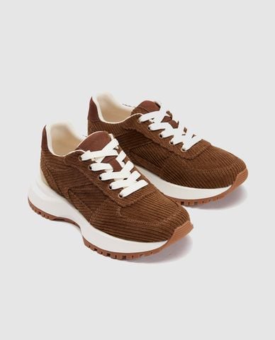  URBAN REVIVO - Giày sneakers nam cổ thấp Retro Dad 