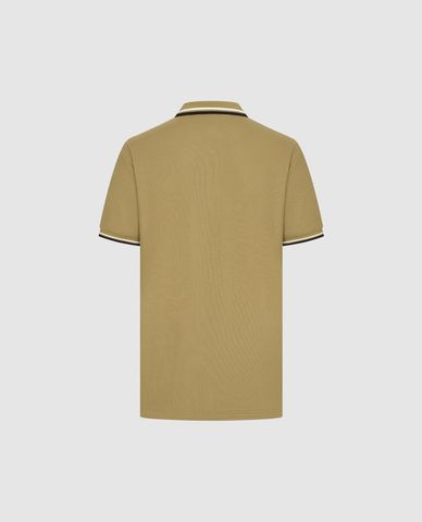  URBAN REVIVO - Áo polo nam cổ bẻ tay ngắn thời thượng 