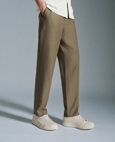  URBAN REVIVO - Quần nam ống đứng thanh lịch 