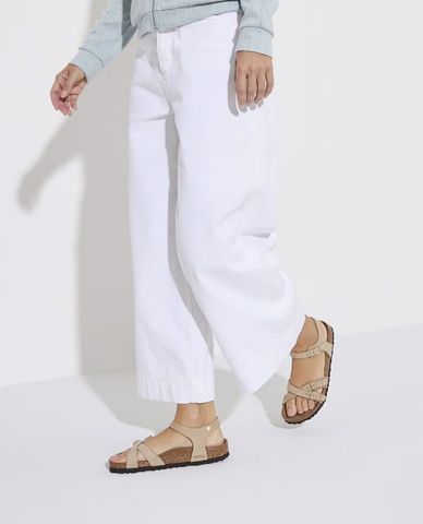  BIRKENSTOCK - Giày sandals nữ đế bệt Kumba 