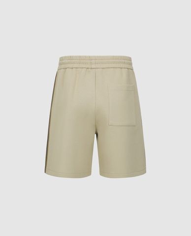  URBAN REVIVO - Quần short nam ngang gối lưng thun 