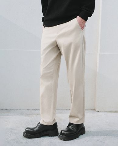  URBAN REVIVO - Quần nam ống đứng thanh lịch 