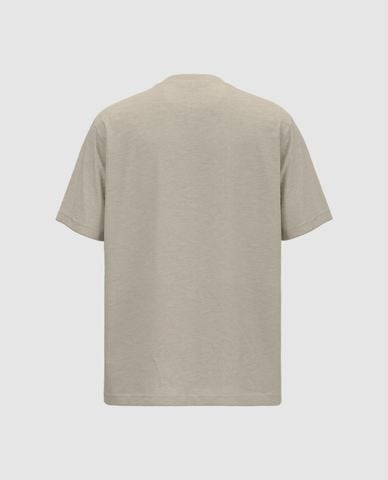  URBAN REVIVO - Áo thun nam cổ tròn tay ngắn trẻ trung 