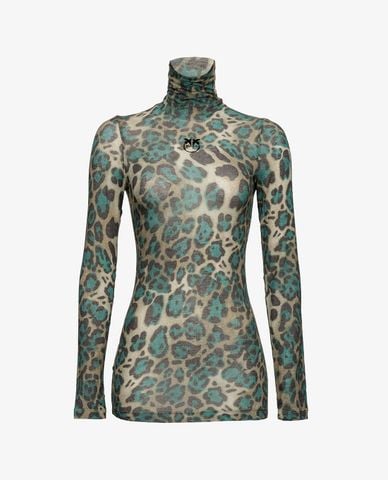  PINKO - Áo dệt kim nữ phom ôm cổ cao Abdaly 4 