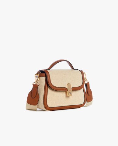  NINE WEST - Túi đeo chéo phom chữ nhật phối nắp gập Adelaide 