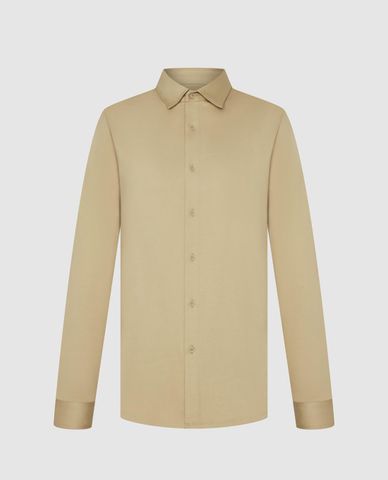  URBAN REVIVO - Áo sơ mi nam cổ bẻ tay dài hiện đại 