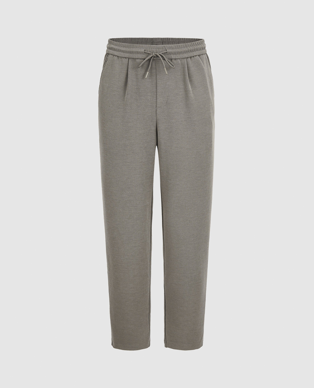 URBAN REVIVO - Quần nam ống đứng lưng thun Carrot Fit
