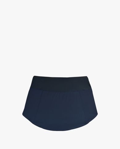  SKECHERS - Quần shorts chạy bộ nữ lưng thun phối logo thời trang 