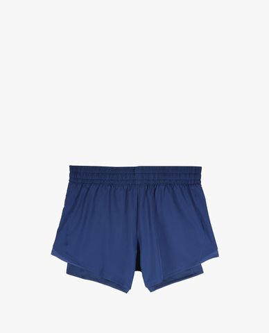  SKECHERS - Quần shorts chạy bộ nữ lưng thun hiện đại 