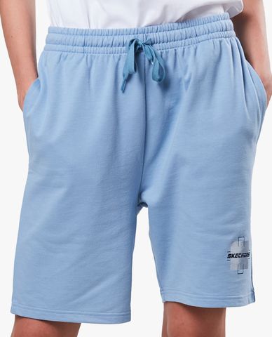  SKECHERS - Quần short tập luyện unisex lưng thun Pokémon 