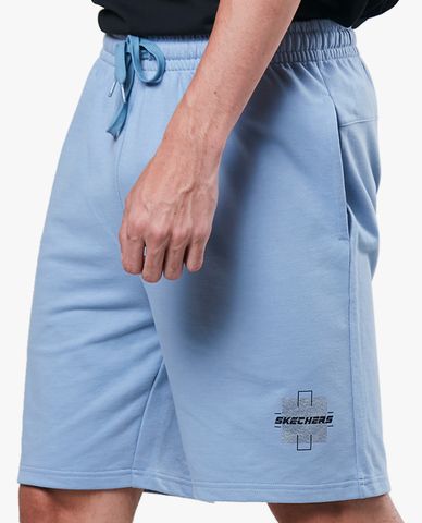  SKECHERS - Quần short tập luyện unisex lưng thun Pokémon 