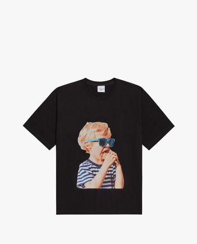  ADLV - Áo thun ngắn tay cổ tròn Baby Face Mini Yawn 