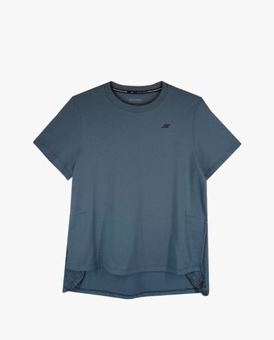  SKECHERS - Áo thun thể thao nữ cổ tròn tay ngắn Training Performance 