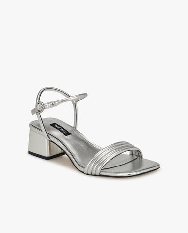  NINE WEST - Giày sandals cao gót nữ quai mảnh Bernise 