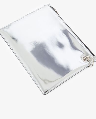  THE KOOPLES - Ví nữ phom chữ nhật phối khóa zip hiện đại 