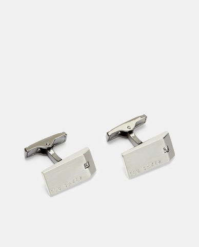  TED BAKER - Khuy măng sét Cinder Corner crystal 