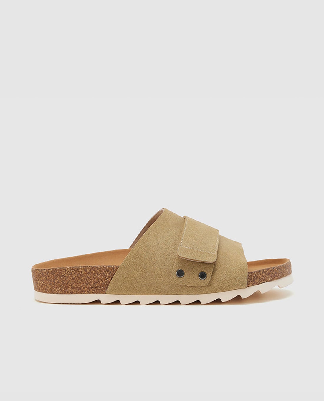 URBAN REVIVO - Dép nam quai ngang bản dày