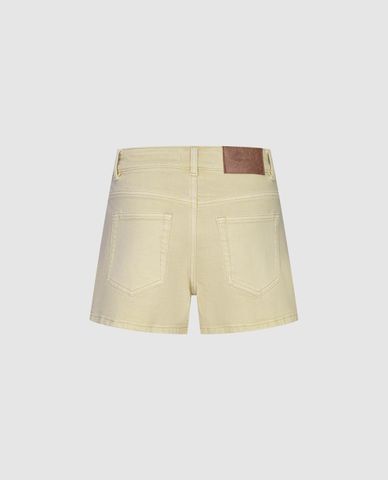  URBAN REVIVO - Quần short jeans nữ phối túi 