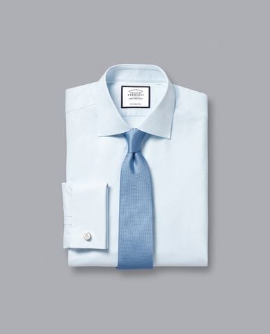  CHARLES TYRWHITT - Cà vạt nam lụa sang trọng Stain Resistant 