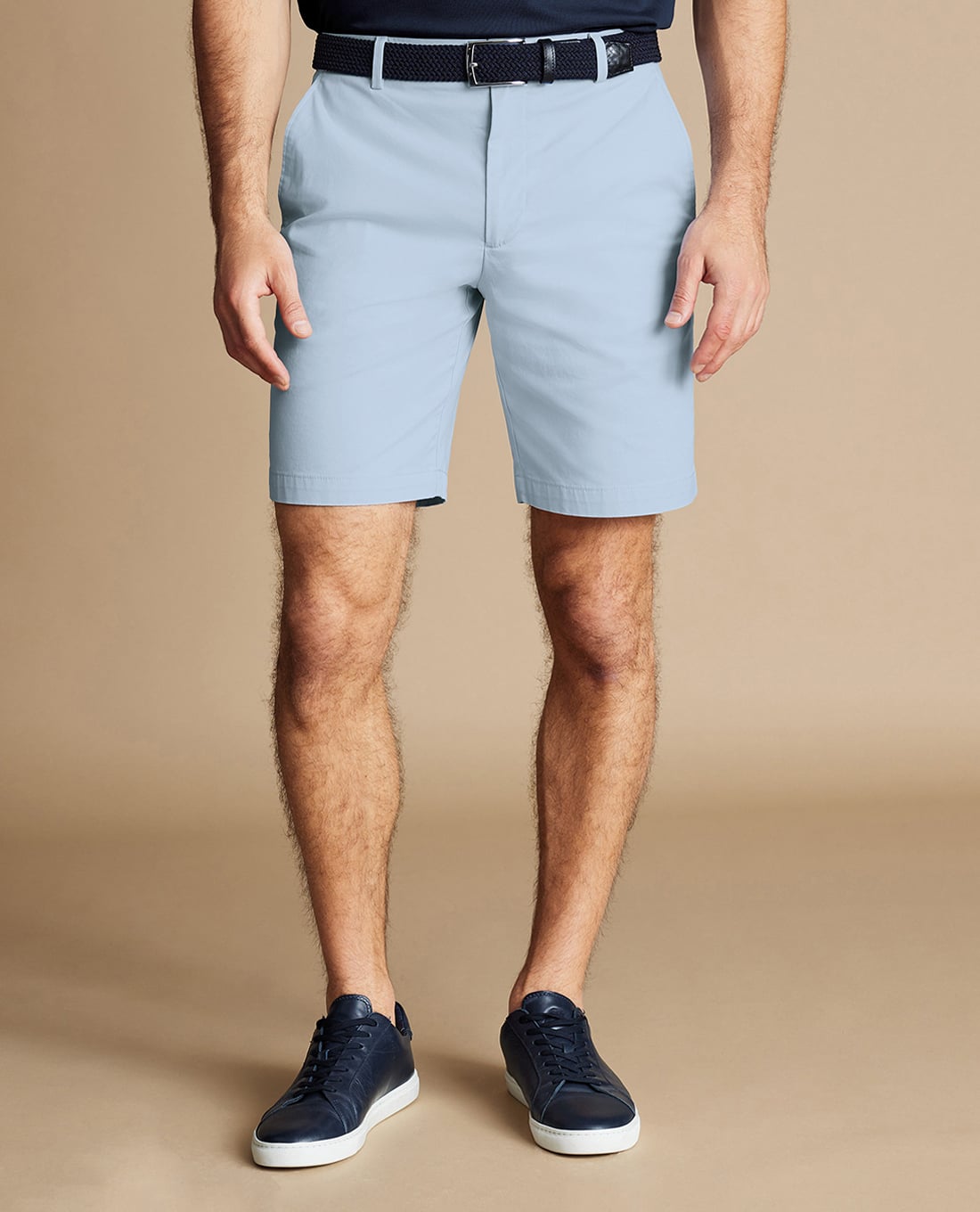 CHARLES TYRWHITT - Quần shorts nam ống đứng Cotton