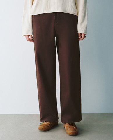  URBAN REVIVO - Quần nữ ống đứng thanh lịch 