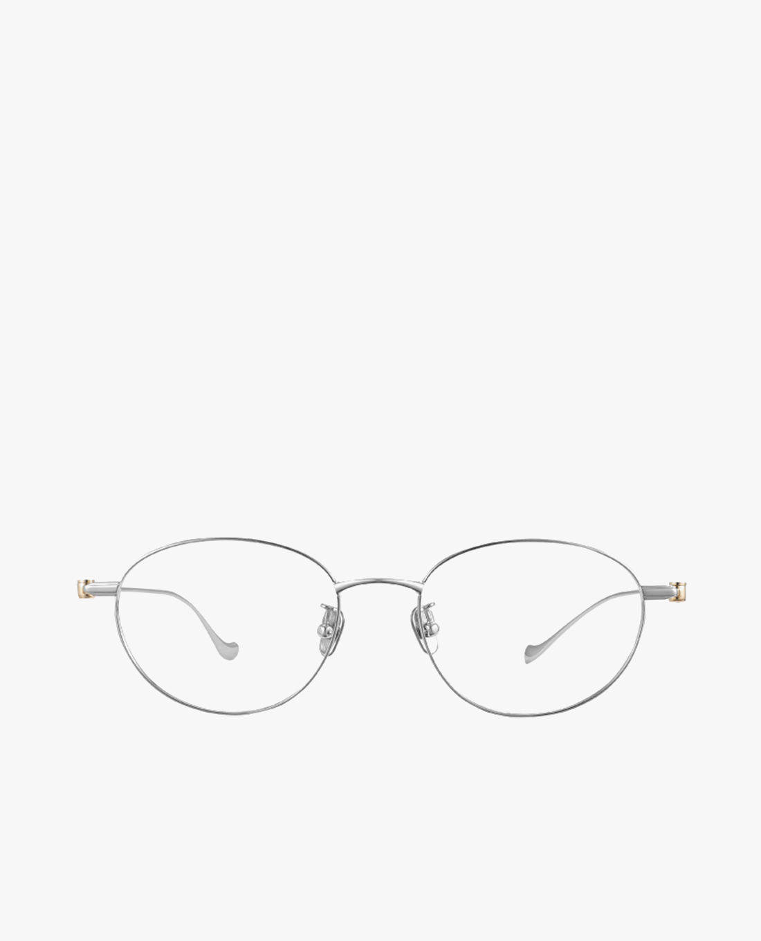 MUJOSH- Gọng kính tròn unisex bản mảnh thời trang