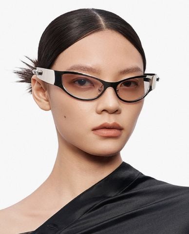  MUJOSH - Kính mát unisex gọng mắt mèo thời trang 