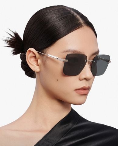  MUJOSH - Kính mát nữ gọng đa giác 