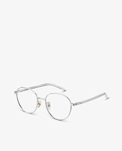  MUJOSH - Gọng kính tròn nữ bản mỏng thời trang 