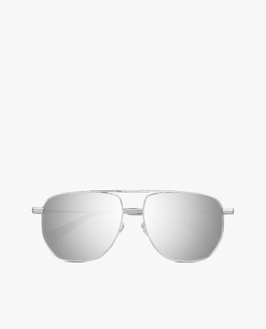  MUJOSH - Kính mát unisex gọng phi công bản mảnh thời trang 