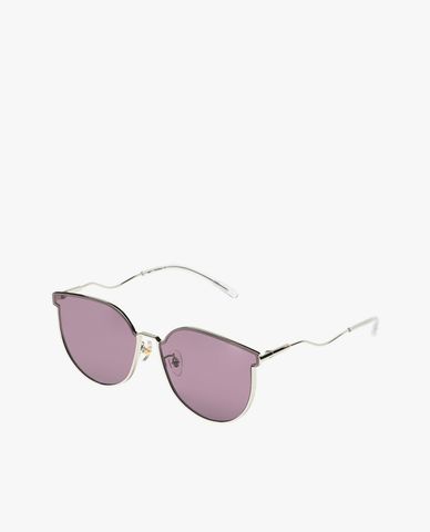  MUJOSH - Kính mát nữ mắt mèo gọng mỏng thời trang 