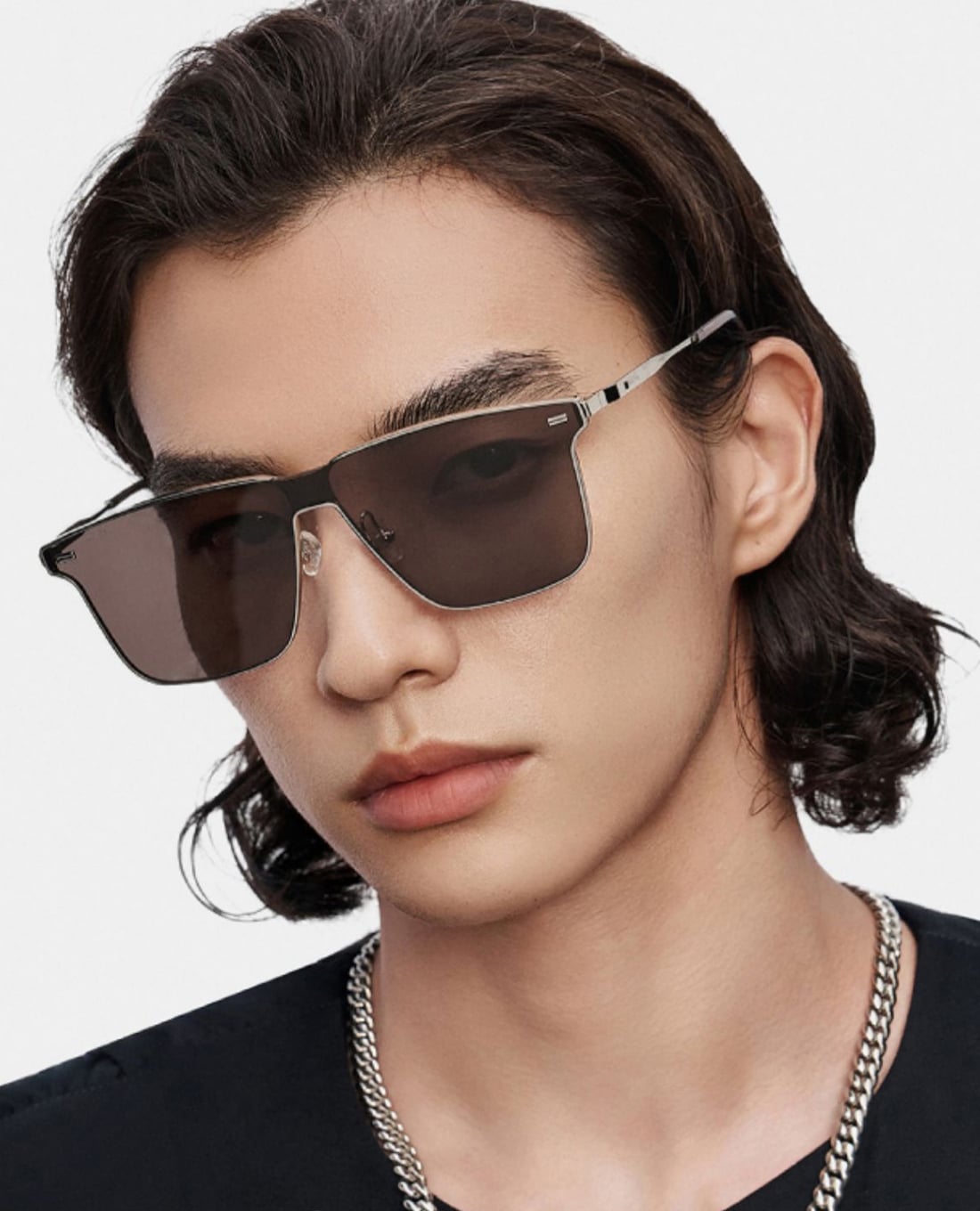 MUJOSH - Kính mát unisex gọng vuông thời trang