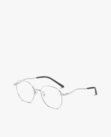  MUJOSH - Gọng kính tròn unisex bản mảnh thời trang 