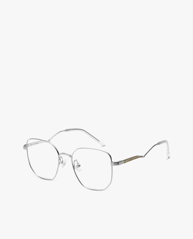  MUJOSH - Gọng kính đa giác unisex bản mảnh thanh lịch 