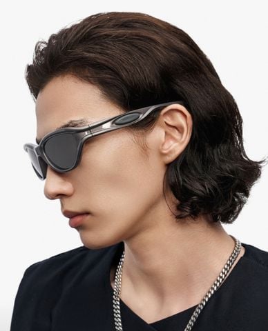  MUJOSH - Kính mát gọng oval unisex bản dày cá tính 