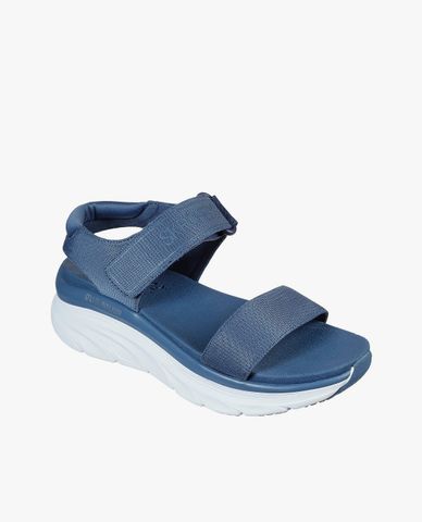  SKECHERS - Giày sandals nữ đế cao quai ngang Cali D'Lux Walker 