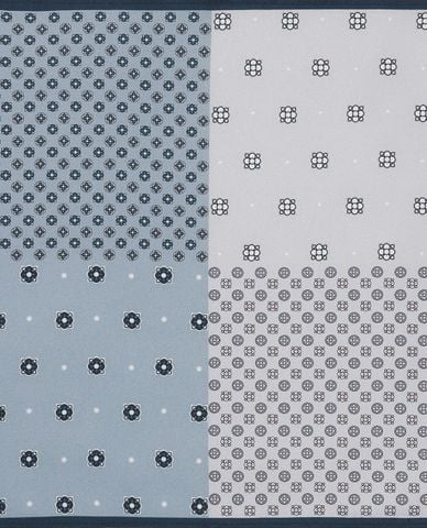  CHARLES TYRWHITT - Khăn tay nam hình vuông Medallion Quarter Silk 