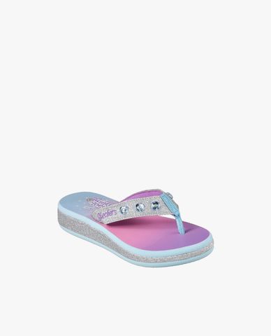  SKECHERS - Dép bé gái quai kẹp Sunshines 