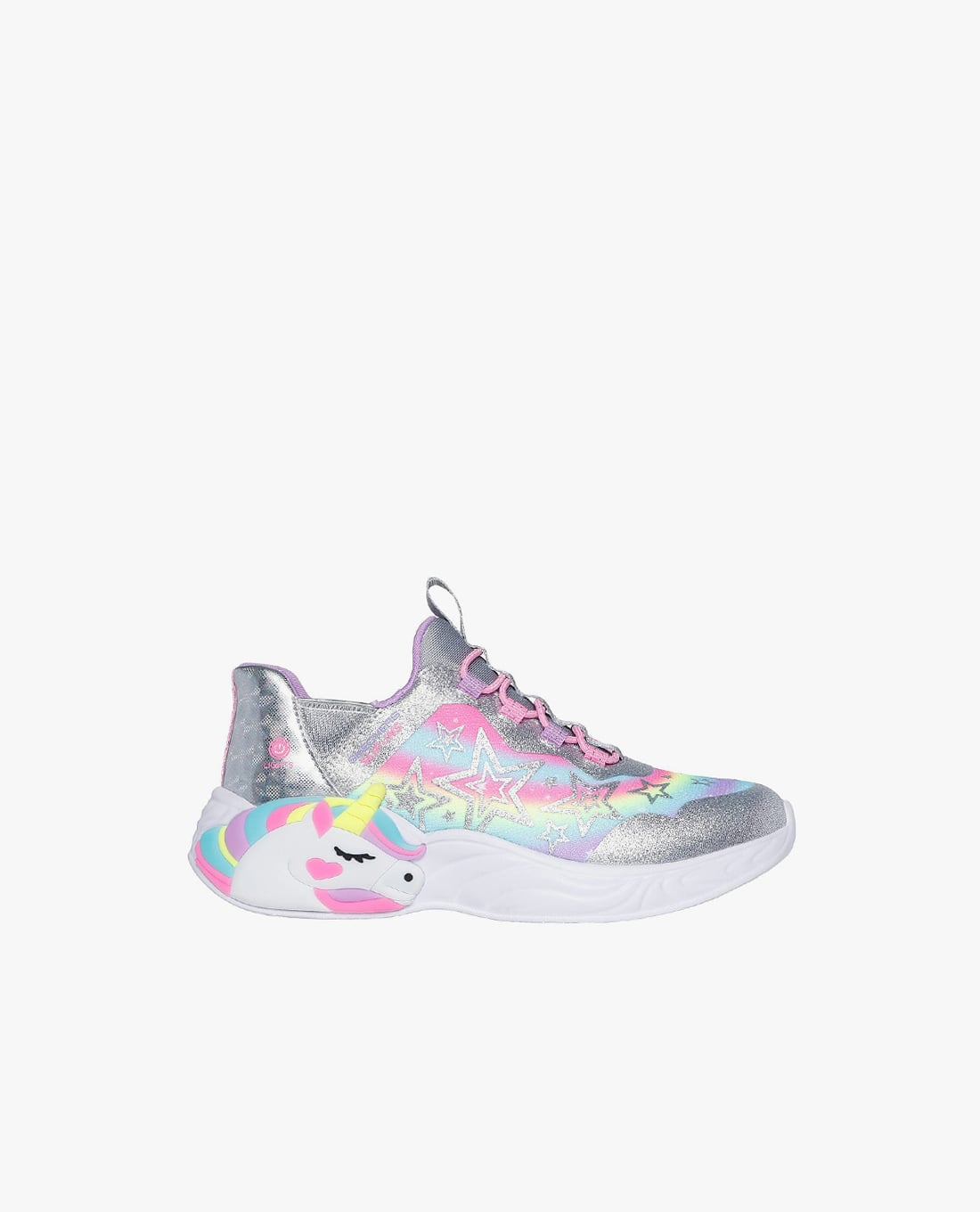 SKECHERS - Giày sneakers bé gái cổ thấp Unicorn Dream Starry Lite