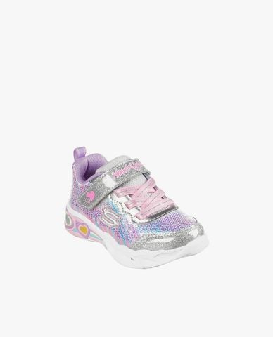  SKECHERS - Giày sneakers bé gái cổ thấp Sweetheart Lights 