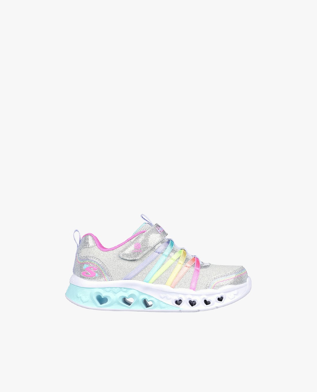 SKECHERS - Giày sneakers bé gái cổ thấp Flutter Heart Light