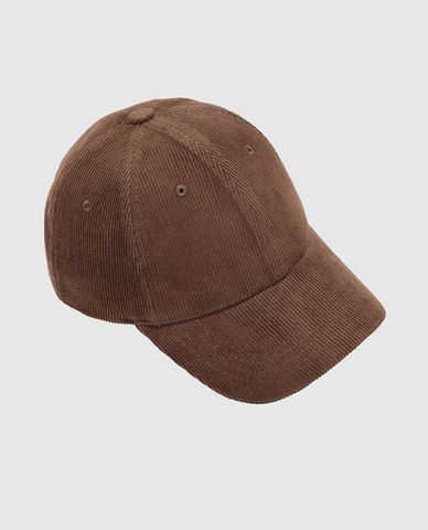  URBAN REVIVO - Nón bóng chày nam cá tính Corduroy 