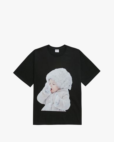  ADLV - Áo thun ngắn tay cổ tròn Baby Face 