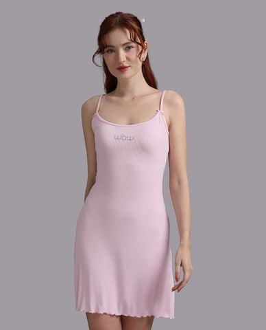  WOW BY NDLANNGOC - Đầm ngắn mặc nhà bamboo spandex 