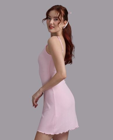  WOW BY NDLANNGOC - Đầm ngắn mặc nhà bamboo spandex 