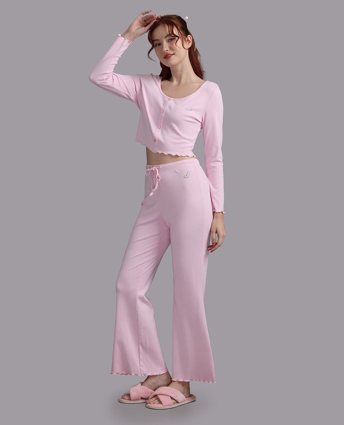 WOW BY NDLANNGOC - Bộ quần áo nữ dài mặc nhà cotton bamboo