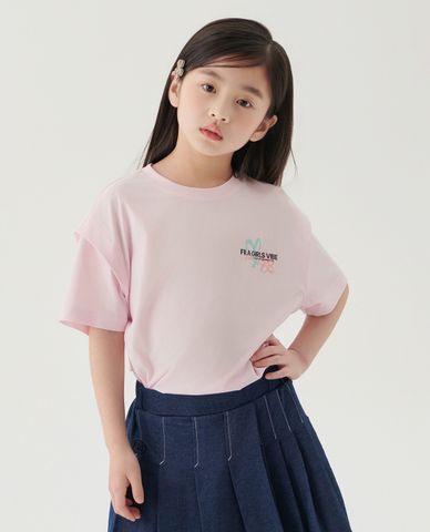  FILA - Áo thun bé gái Girly Big Graphic 