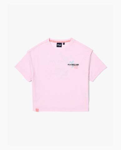  FILA - Áo thun bé gái Girly Big Graphic 