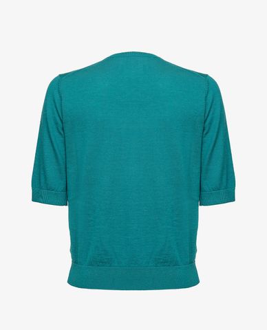  PINKO - Áo sweater nữ tay lỡ cổ tròn Fashion 